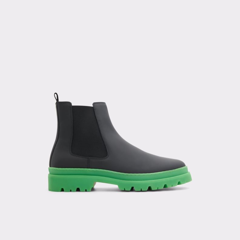 Bota Chelsea Alencia de moda de goma de cuero negro TD00J4535 calzado Aldo hombres TD00J4535 Encuentra tu unica pareja Aldo Uruguay Aldo shoes boots combat Encuentra tu ajuste perfecto